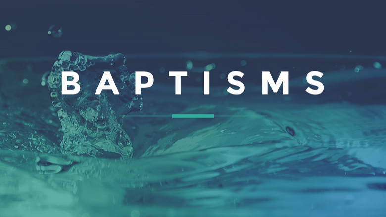 Baptisms planned for July